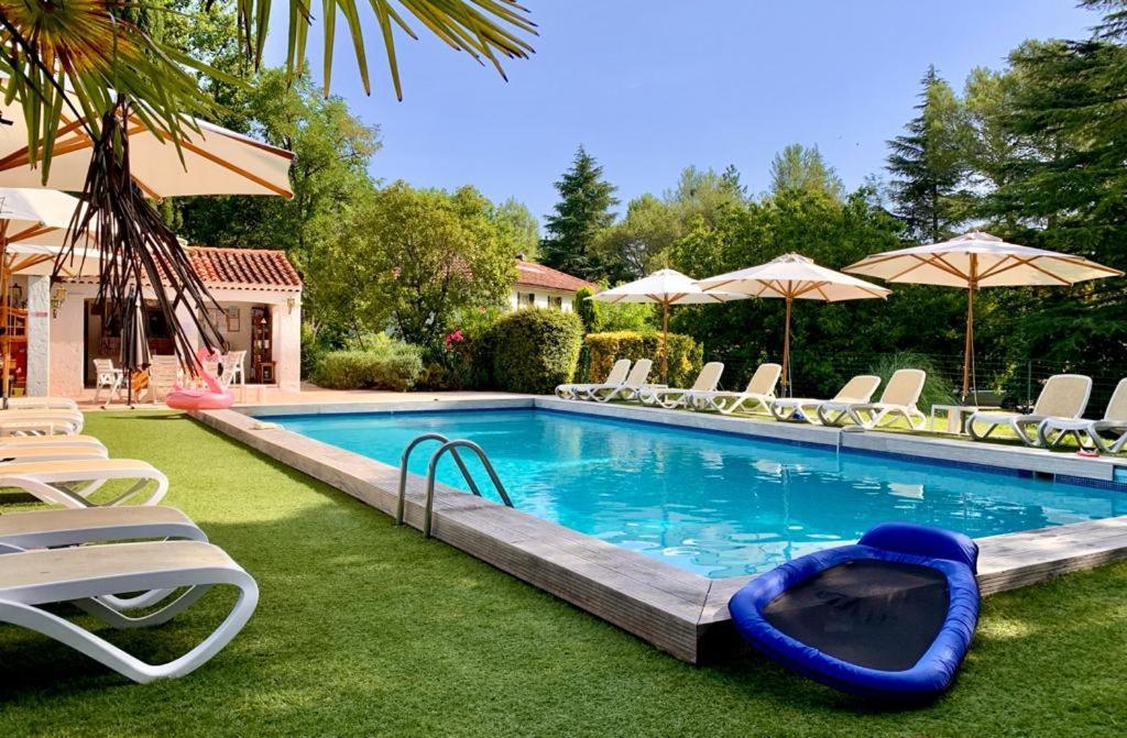 Residence Miro, Gites Avec Piscine Chauffee Et Tennis Les Arcs-sur-Argens Buitenkant foto